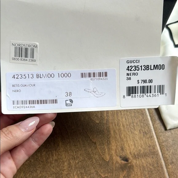 Gucci Nero Betis Glamour Footwear - Picture 2 of 5